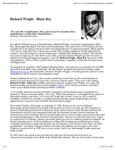 Richard Wright - Black Boy