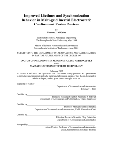 Improved Lifetimes and Synchronization Behavior in Multi-grid Inertial Electrostatic Confinement Fusion Devices