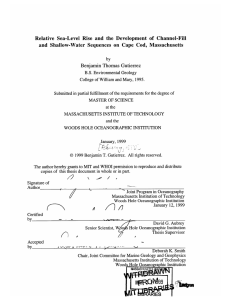 Relative  Sea-Level  Rise  and  the ... and  Shallow-Water  Sequences  on  Cape ...