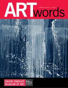 ART words Spring 2012  Volume 17  |  number 2