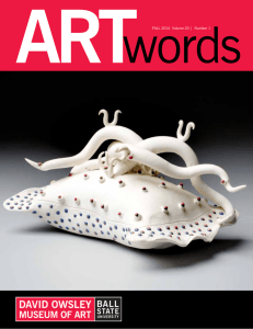 ART words FALL 2014  Volume 20 |  Number 1