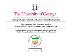 College of Agricultural and Environmental Sciences