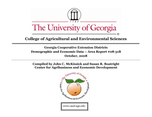 College of Agricultural and Environmental Sciences