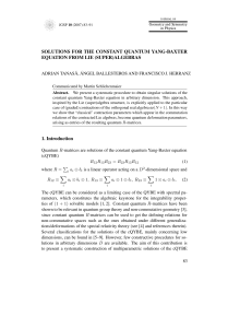 SOLUTIONS FOR THE CONSTANT QUANTUM YANG-BAXTER EQUATION FROM LIE (SUPER)ALGEBRAS