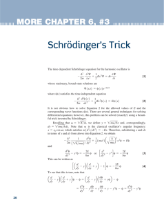 Schrödinger’s Trick MORE CHAPTER 6, #3