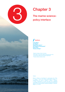 3 Chapter 3 / The marine science-