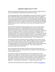 Legislative Update: June 27, 2012