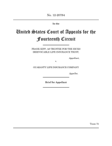 United States Court of Appeals for the Fourteenth Circuit No. 12-20784
