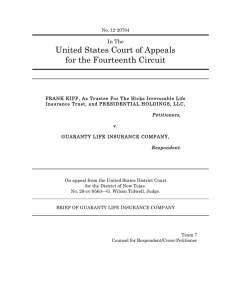 United States Court of Appeals for the Fourteenth Circuit In The
