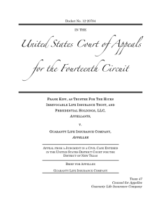 United States Court of Appeals for the Fourteenth Circuit Docket No. 12-20784