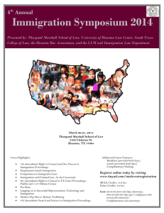 Immigration Symposium 2014 4 Annual