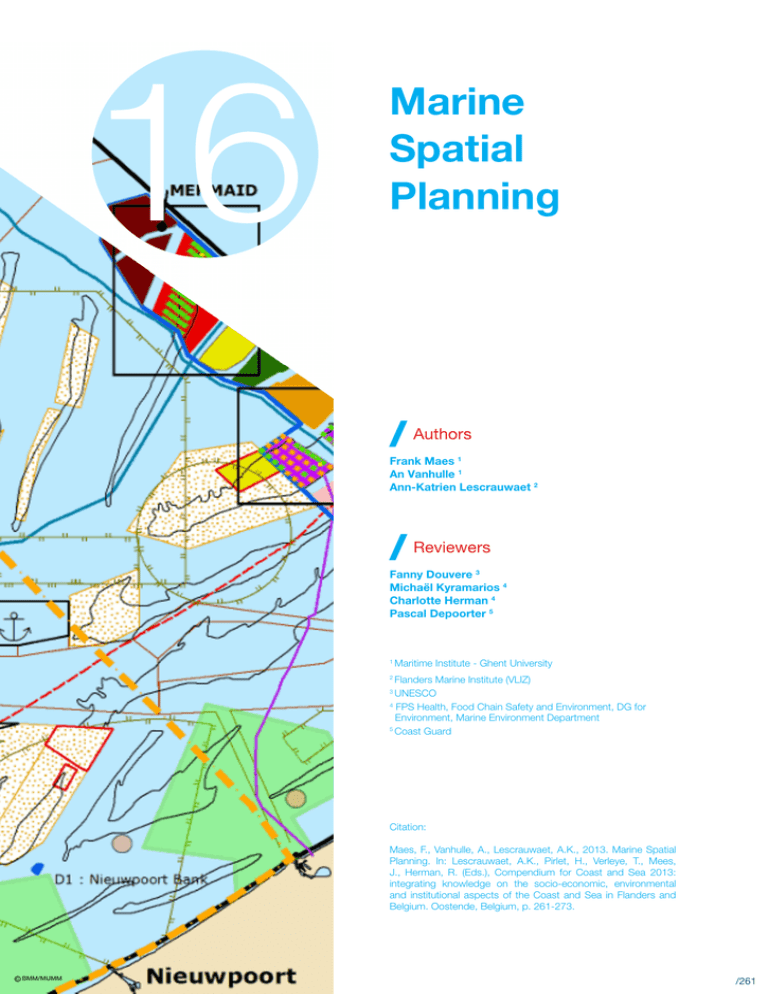 16 Marine Spatial Planning 