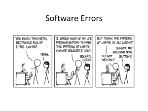 Software Errors