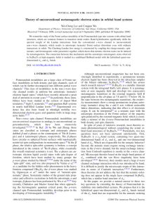 Theory of unconventional metamagnetic electron states in orbital band systems 兲