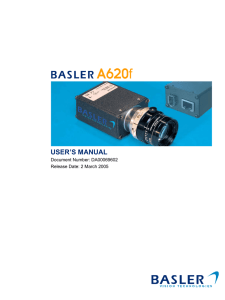 USER’S MANUAL Document Number: DA00069602 Release Date: 2 March 2005