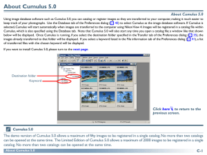 About Cumulus 5.0