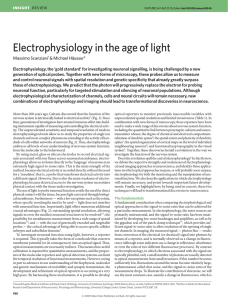 Electrophysiology in the age of light