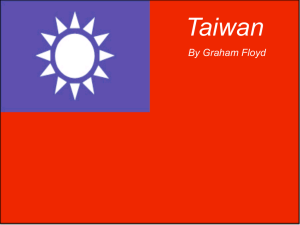 Taiwan By Graham Floyd