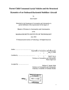 Parent Child Unmanned  Aerial Vehicles  and the Structural