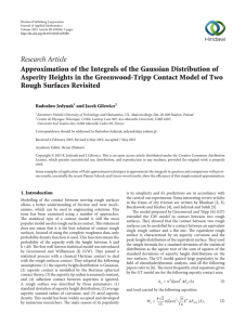 Research Article Approximation of the Integrals of the Gaussian Distribution of