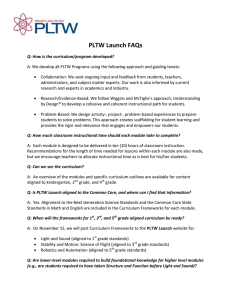 PLTW Launch FAQs