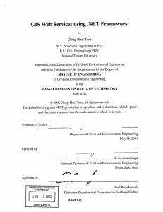 GIS  Web  Services  using  .NET ...
