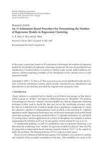 Hindawi Publishing Corporation Journal of Applied Mathematics and Decision Sciences