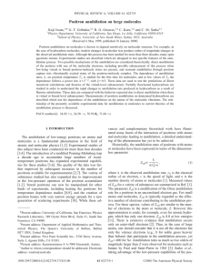Positron annihilation on large molecules * Koji Iwata, G. F. Gribakin,