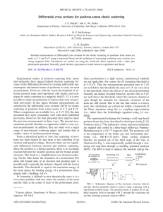 Differential cross sections for positron-xenon elastic scattering * J. P. Marler