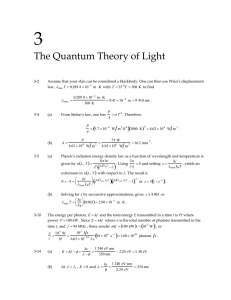 3 The Quantum Theory of Light
