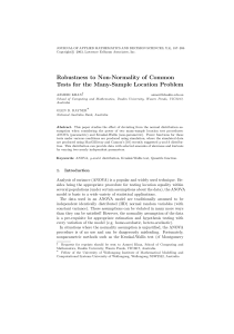 JOURNAL OF APPLIED MATHEMATICS AND DECISION SCIENCES, 7(4), 187–206 Copyright c