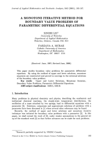 EQUATIONS A ITERATIVE VALUE