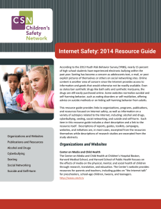 Internet Safety: 2014 Resource Guide