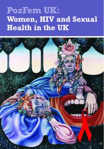 PozFem UK: Women, HIV and Sexual Health in the UK