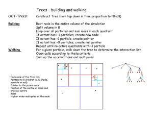 Trees – building and walking OCT-Trees: