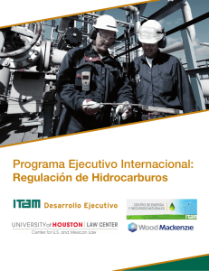Programa Ejecutivo Internacional: Regulación de Hidrocarburos