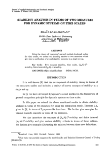 pplied4, KAYMAKALAN TIME ANALYSIS IN