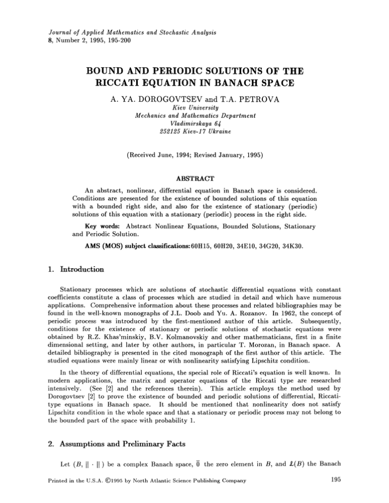 EQUATION AND THE IN