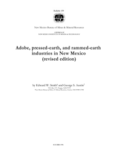 Adobe, pressed-earth, and rammed-earth industries in New Mexico (revised edition)