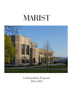 MARIST Undergraduate Programs 2014–2015