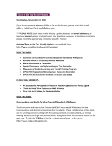      Wednesday, November 30, 2011 If you know someone who would like to be on this listserv, please send their email 