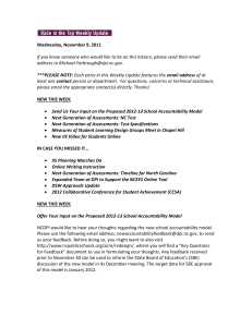      Wednesday, November 9, 2011 If you know someone who would like to be on this listserv, please send their email 