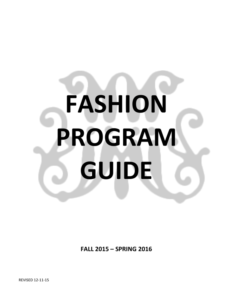 fashion-program-guide