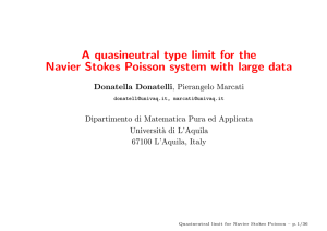 A quasineutral type limit for the
