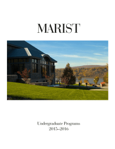MARIST Undergraduate Programs 2015–2016