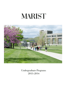 MARIST Undergraduate Programs 2013–2014