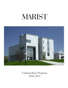 MARIST Undergraduate Programs 2010–2011