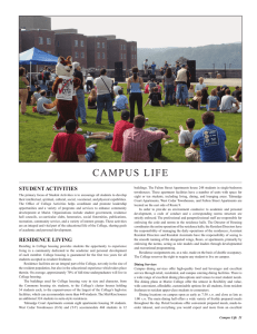 Campus  Life Student ActivitieS