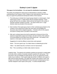 Guskey’s Level 3 Jigsaw