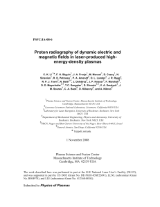 Proton radiography of dynamic electric and magnetic fields in laser-produced high-